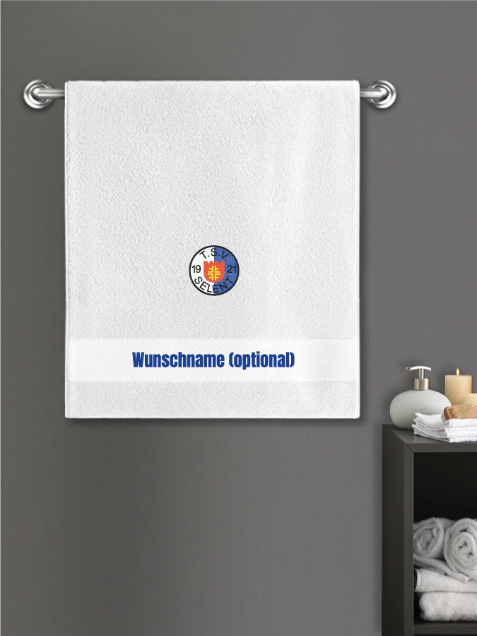 Badehandtuch Team Sticklogo