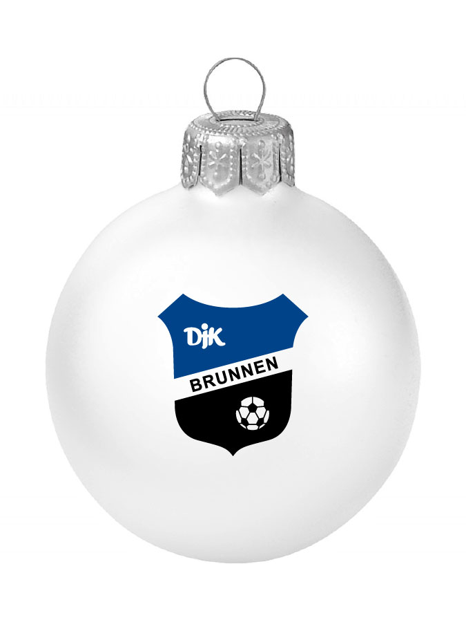 Weihnachtskugel Logo 8cm