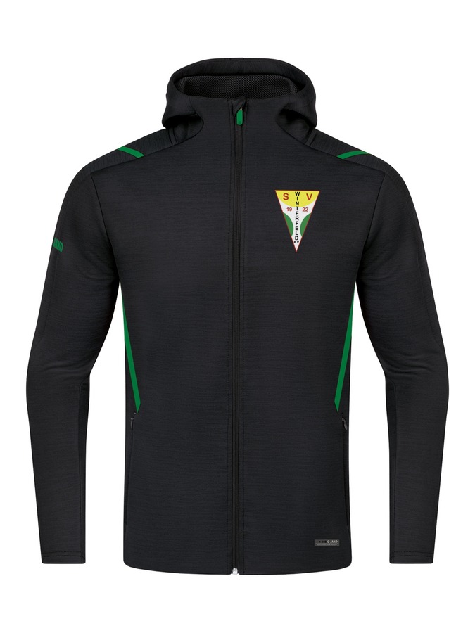 Jako Freizeitjacke Challenge mit Kapuze