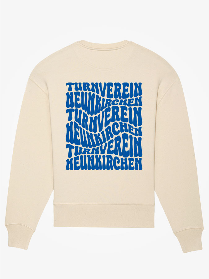 Oversized Sweater Wavy Herren