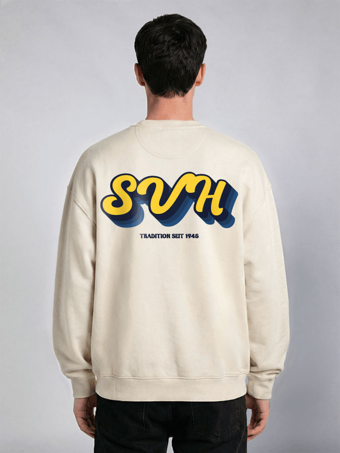 Oversized Sweater Vintage Herren