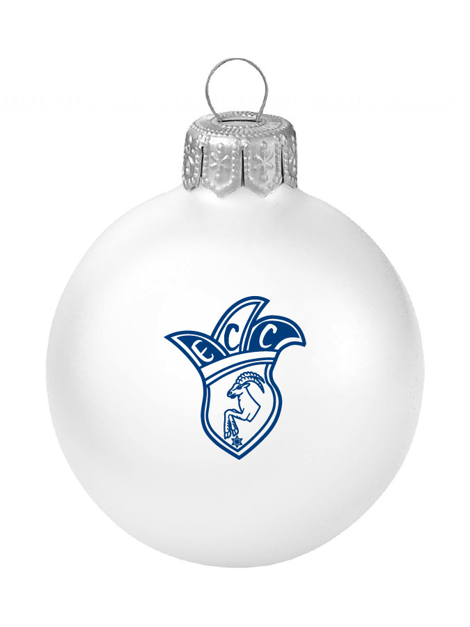 Weihnachtskugel Logo 8cm