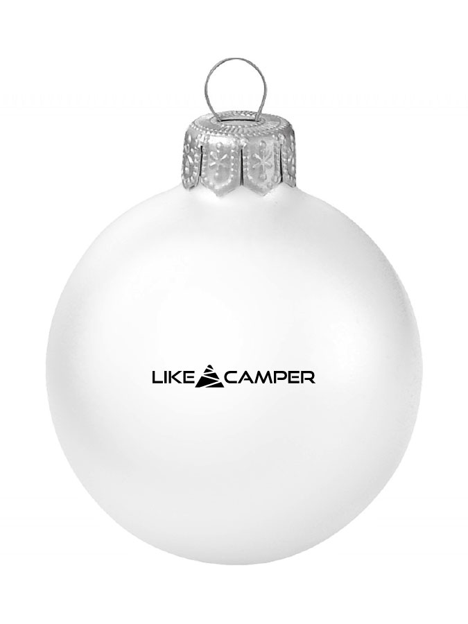 Weihnachtskugel Logo 8cm