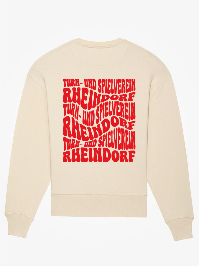 Oversized Sweater Wavy Herren