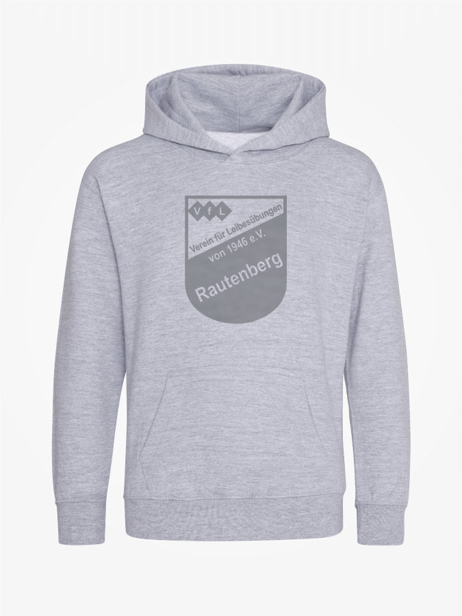 Hoodie All Grey Kids Unisex