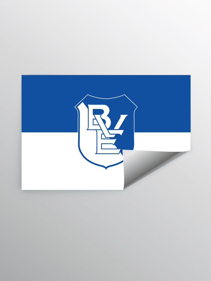Aufkleber DIN A7 Logo