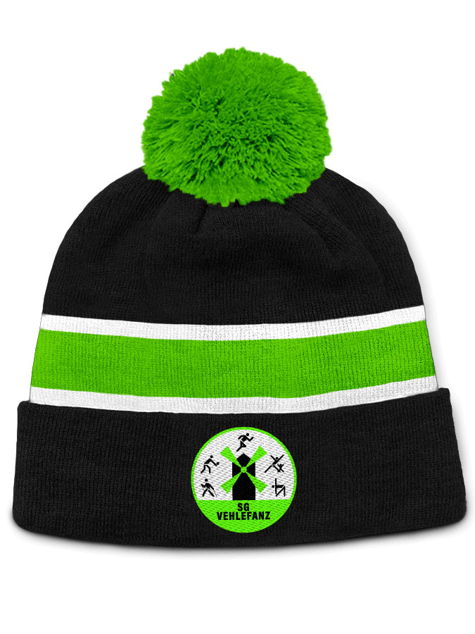 Bommelmütze Sticklogo