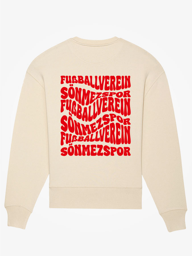 Oversized Sweater Wavy Herren