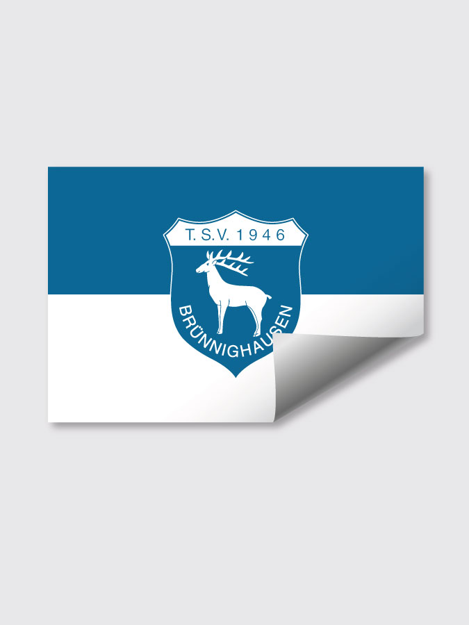 Aufkleber DIN A7 Logo