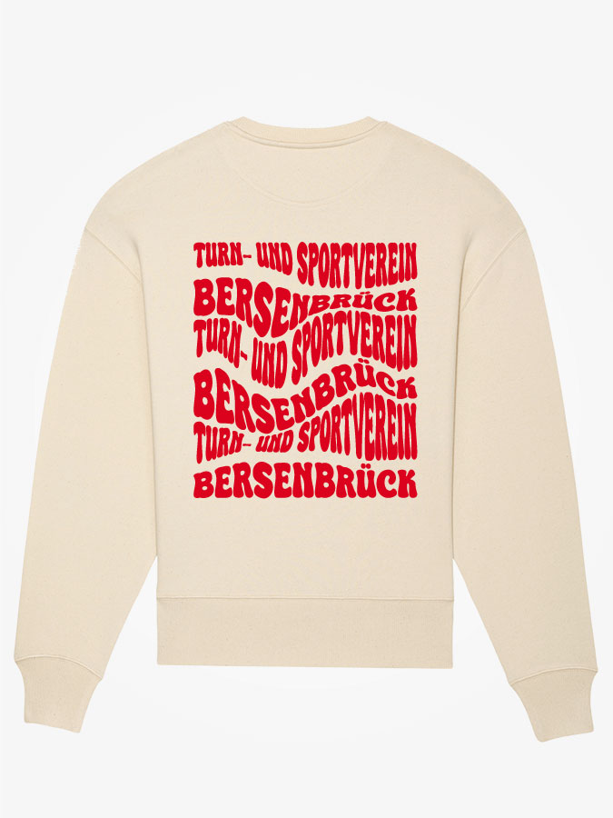 Oversized Sweater Wavy Herren