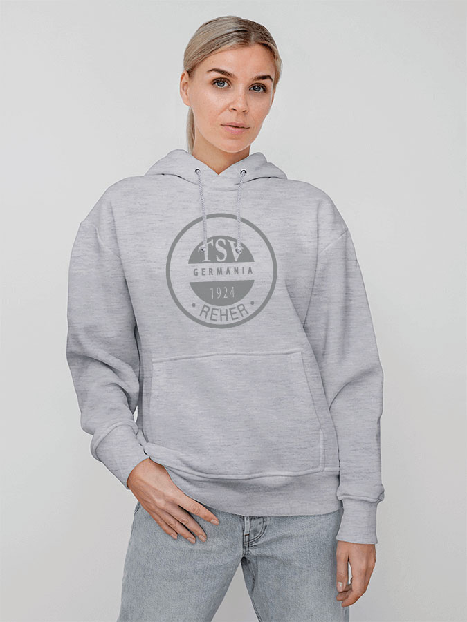 Hoodie All Grey Damen