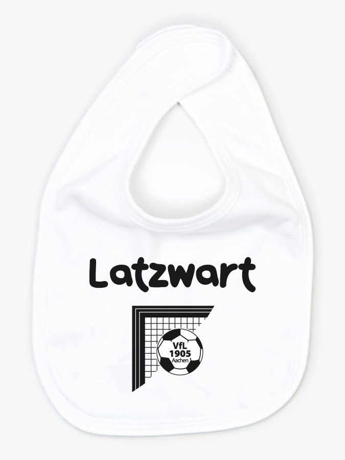Babylätzchen Latzwart