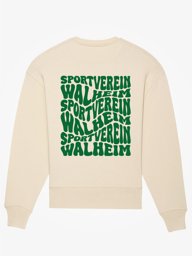 Sweatshirt Oversized Wavy Herren