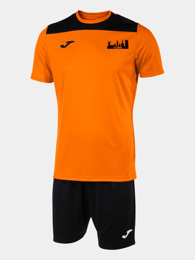 Orange-Schwarz