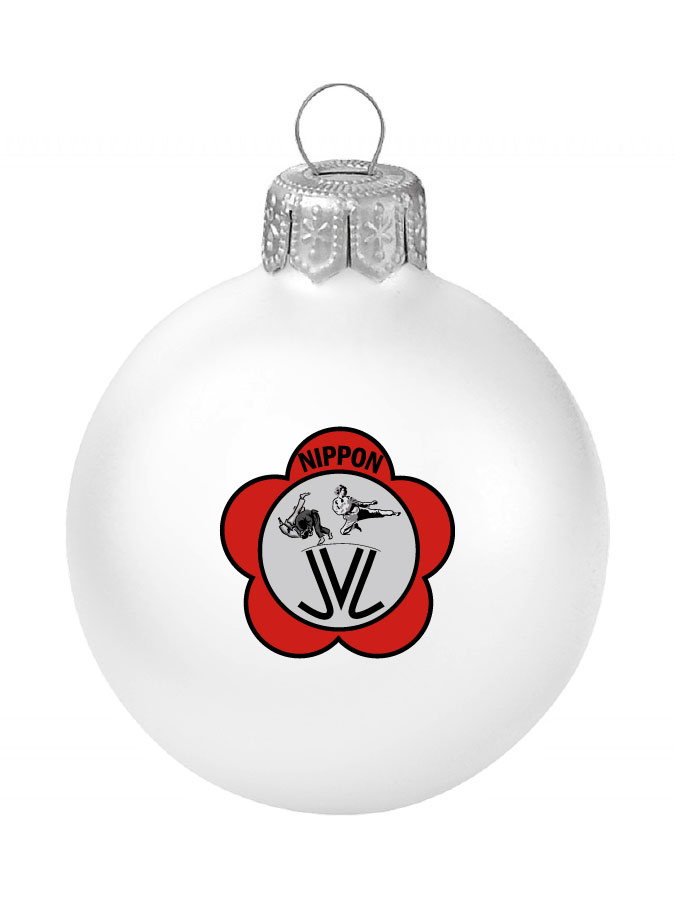 Weihnachtskugel Logo 8cm