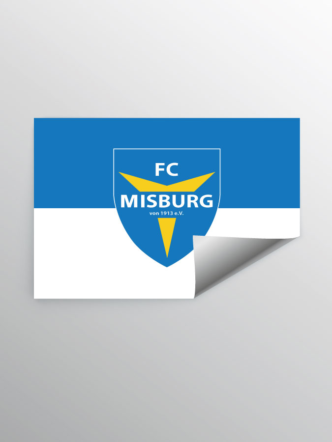 Aufkleber DIN A7 Logo
