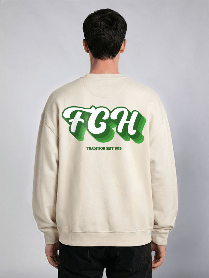 Oversized Sweater Vintage Herren