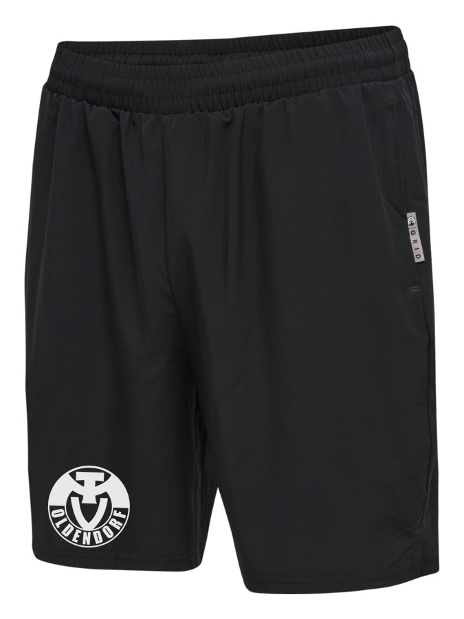 Hummel Move Grid Woven Shorts