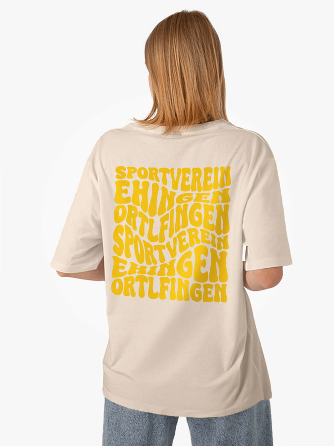 T-Shirt Oversized Wavy Unisex