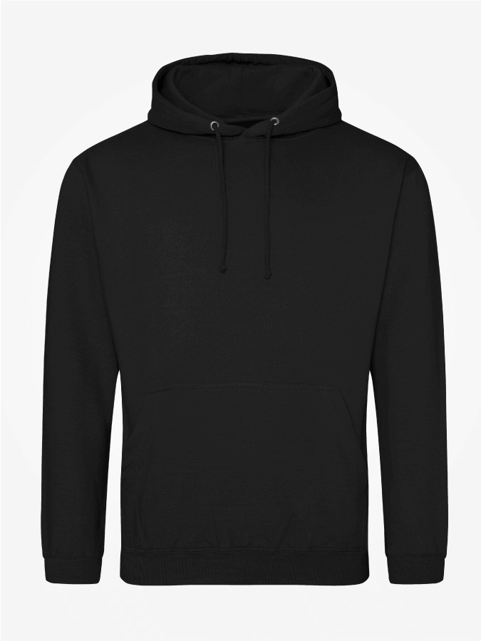 Hoodie All Black Herren