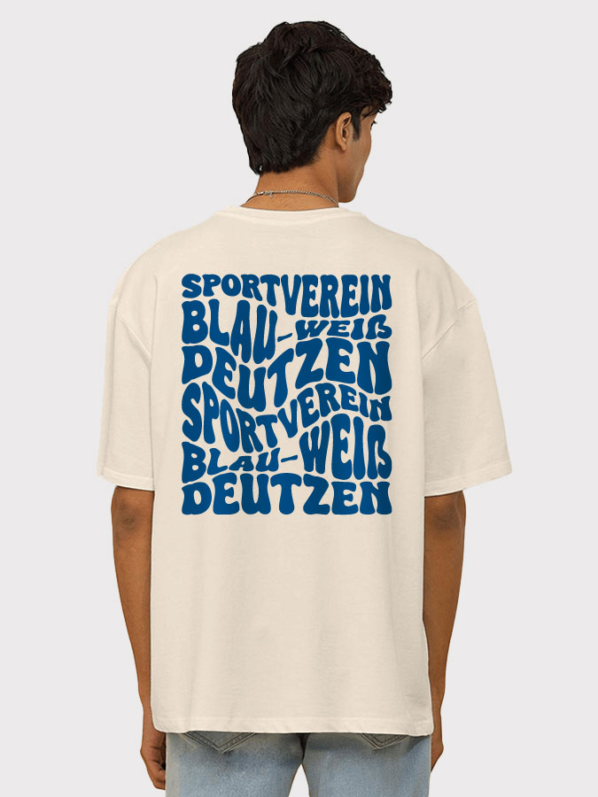 Oversized Shirt Wavy Herren