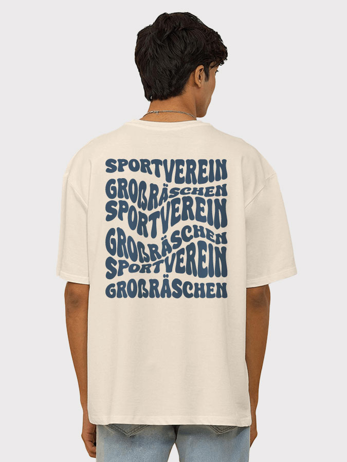 Oversized Shirt Wavy Herren