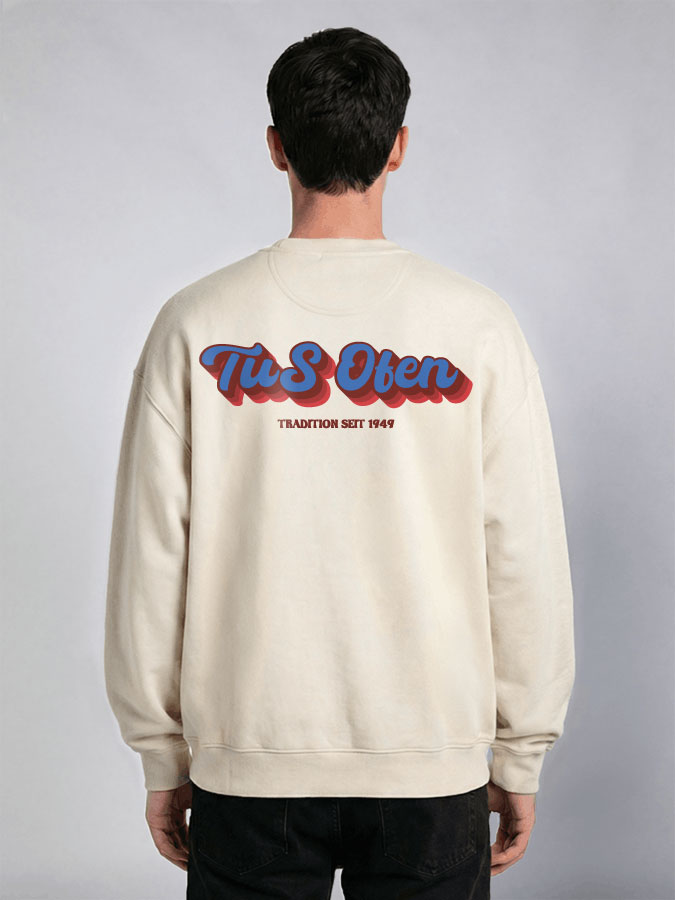 Oversized Sweater Vintage Herren