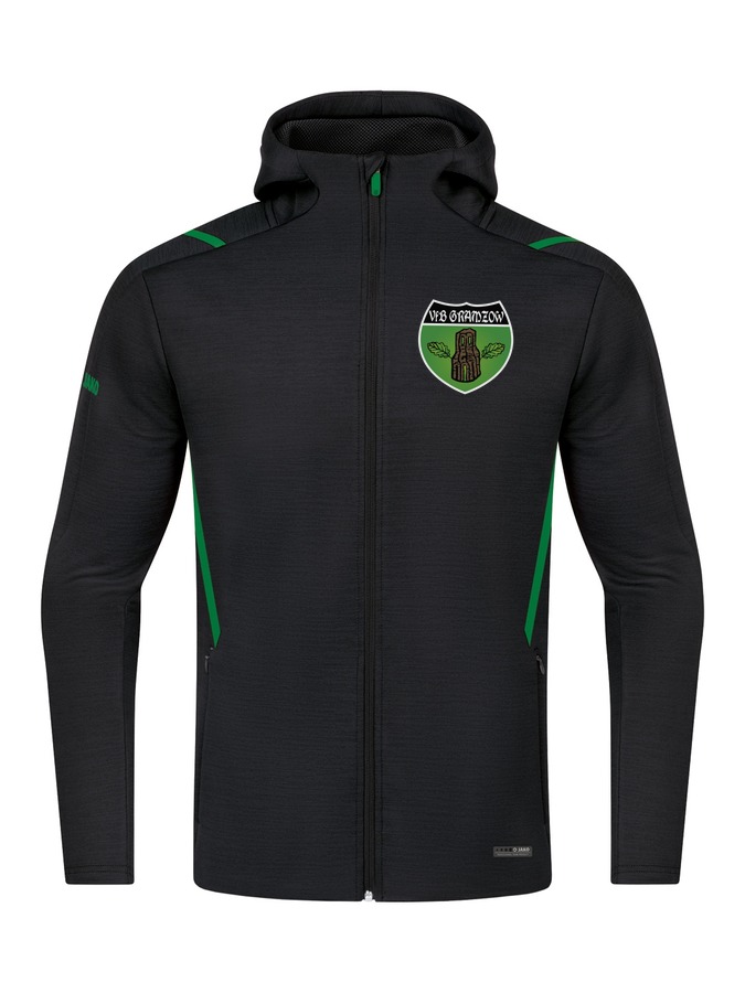 Jako Freizeitjacke Challenge mit Kapuze