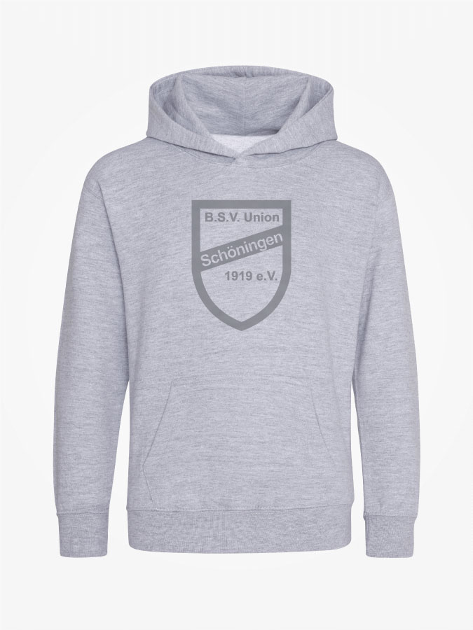 Hoodie All Grey Kids Unisex