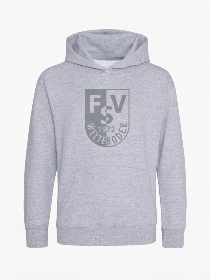 Hoodie All Grey Kids Unisex