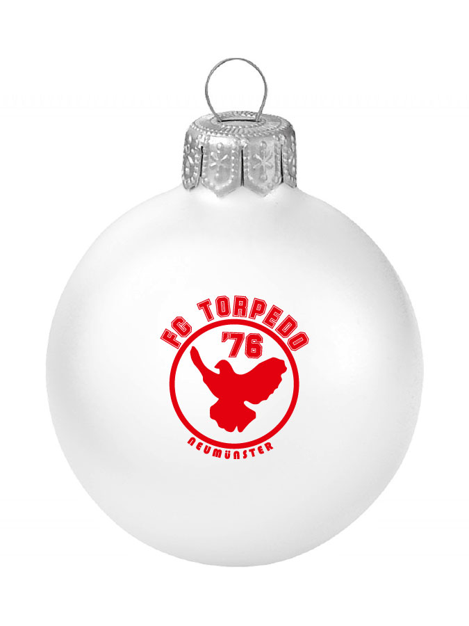 Weihnachtskugel Logo 8cm