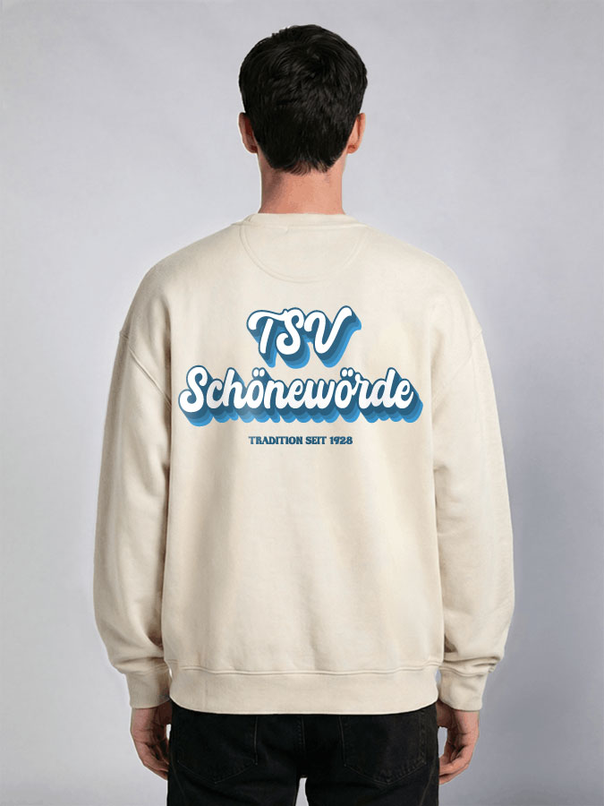 Oversized Sweater Vintage Herren