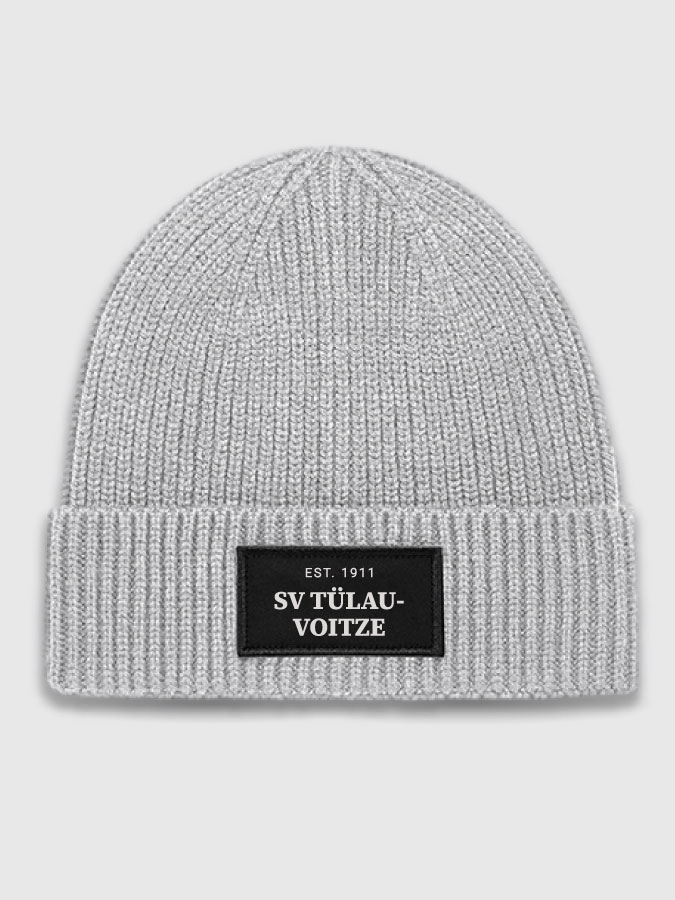 Rippstrick Beanie Natural