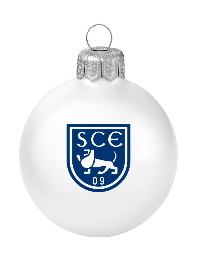 Weihnachtskugel Logo 8cm