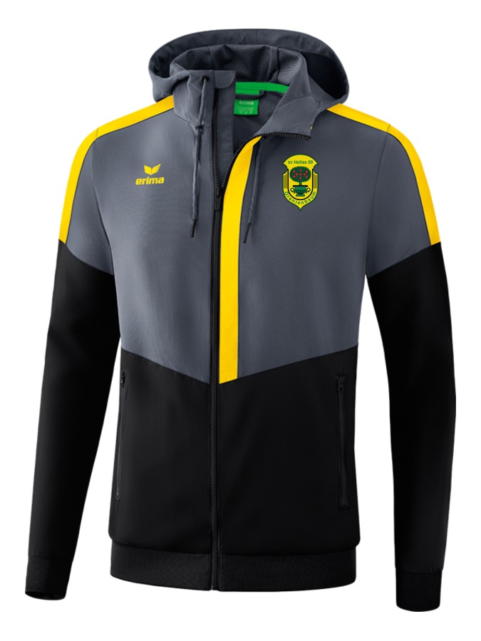 Erima Squad Tracktop Jacke mit Kapuze
