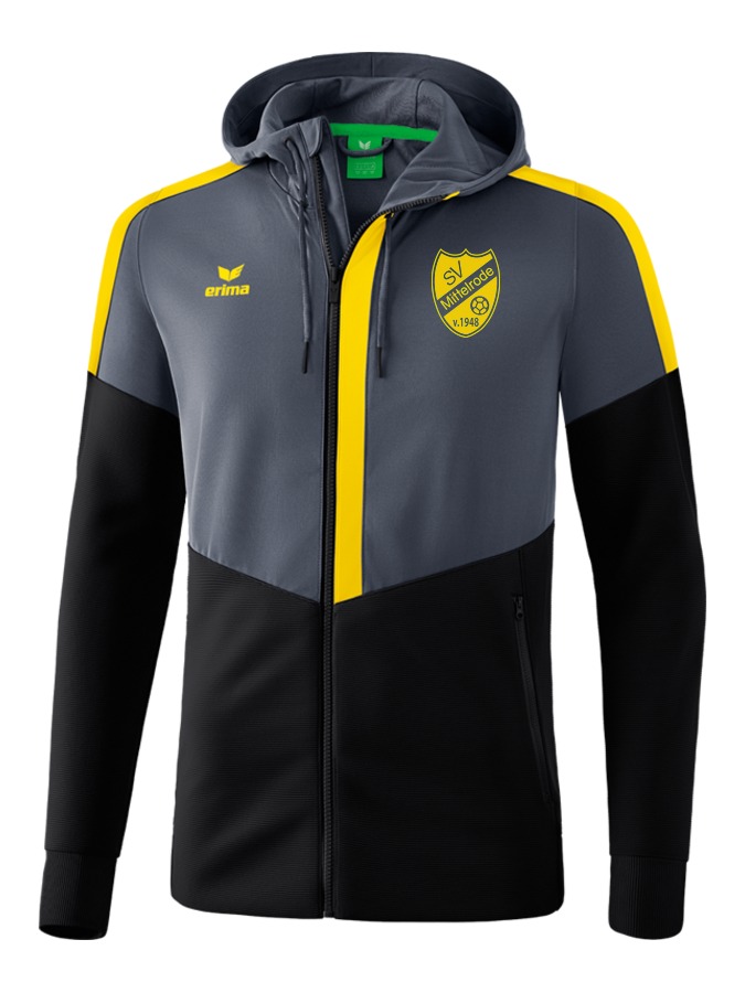 Erima Squad Trainingsjacke mit Kapuze