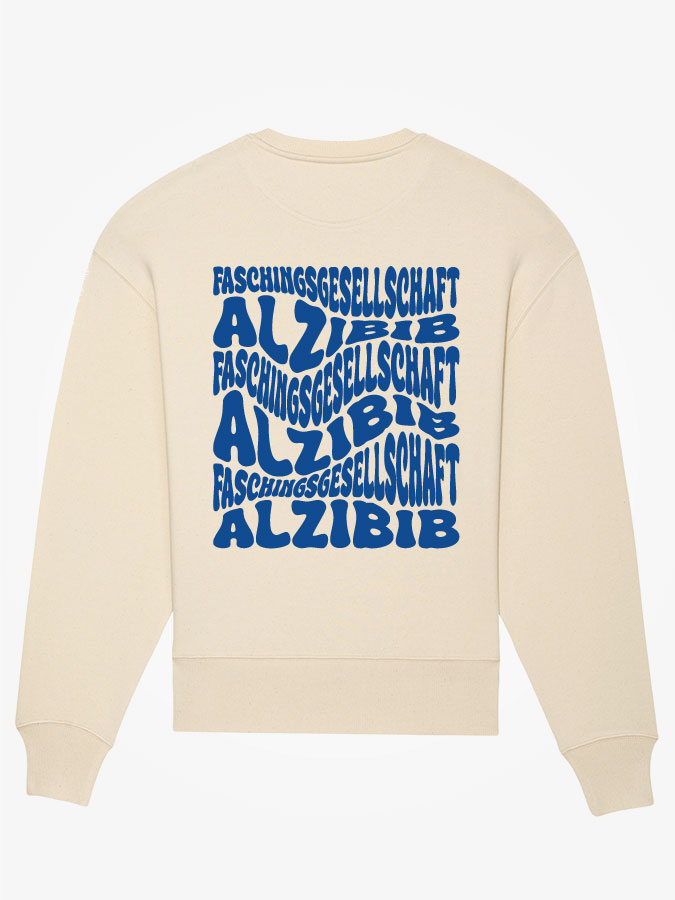Sweatshirt Oversized Wavy Herren