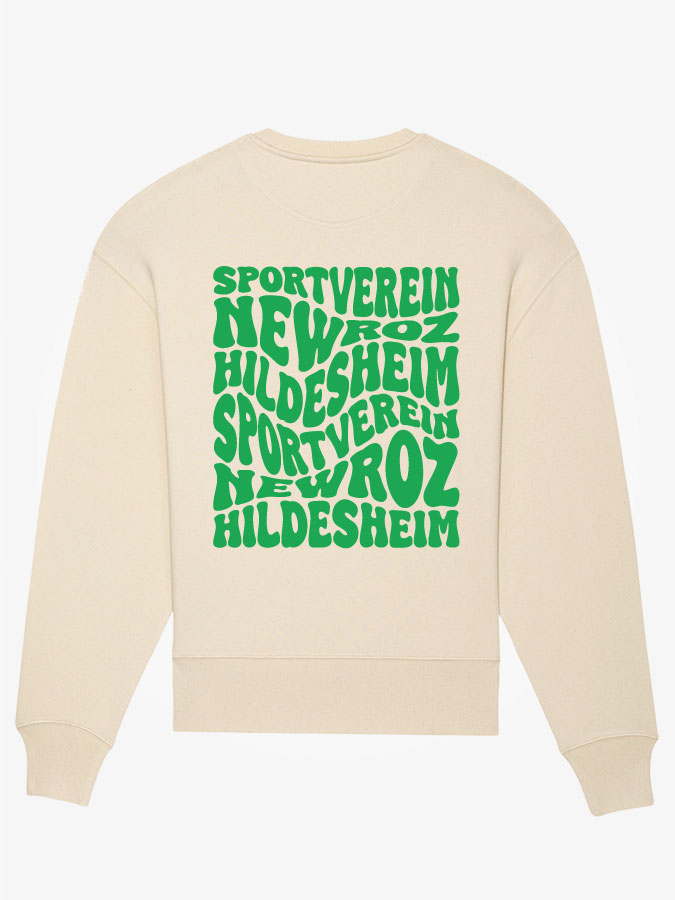 Sweatshirt Oversized Wavy Herren