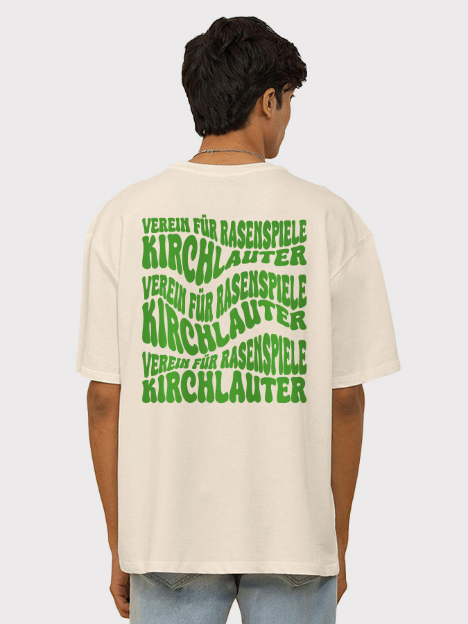 Oversized Shirt Wavy Herren