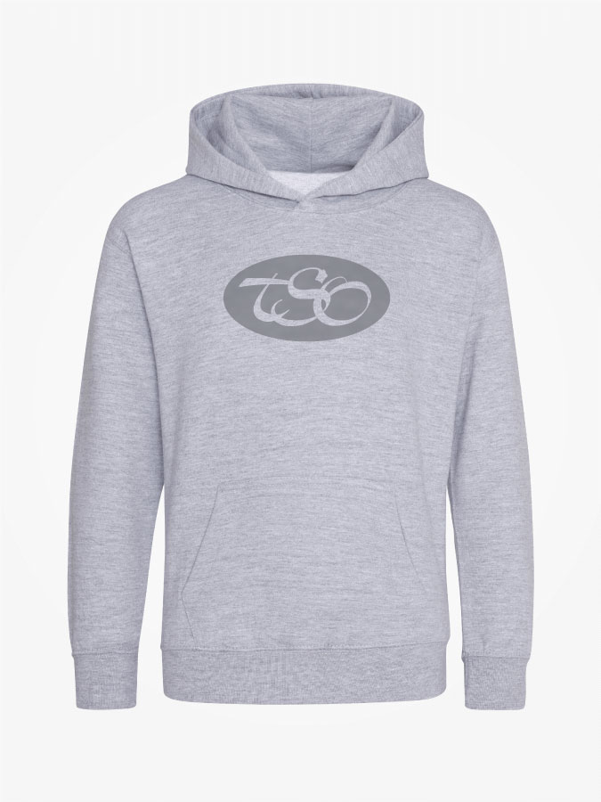 Hoodie All Grey Kids Unisex