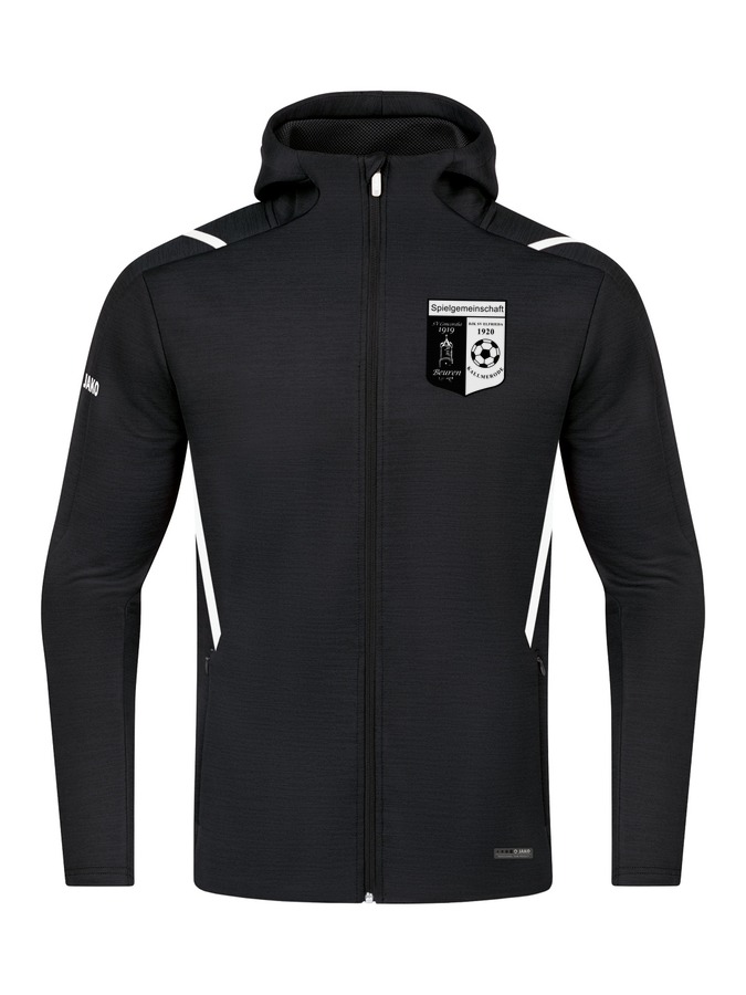 Jako Freizeitjacke Challenge mit Kapuze