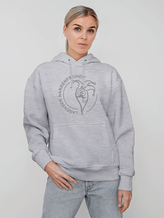 Hoodie All Grey Unisex