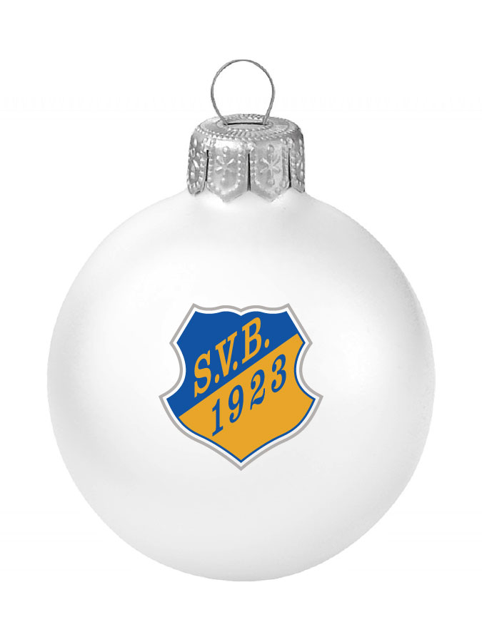Weihnachtskugel Logo 8cm