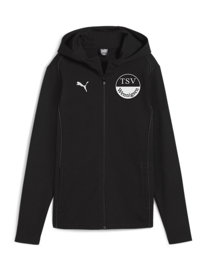 PUMA teamFINAL Casuals Kapuzenjacke Damen