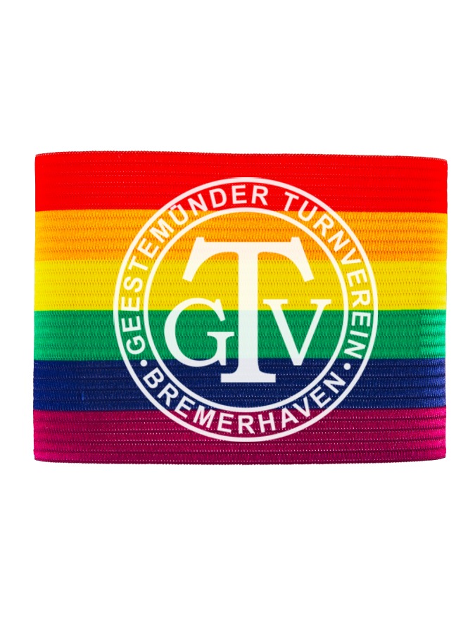 Kapitänsbinde Regenbogen