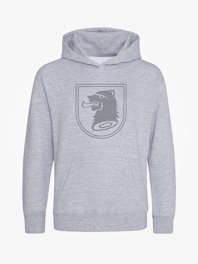 Hoodie All Grey Kids Unisex