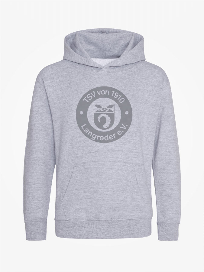 Hoodie All Grey Kids Unisex