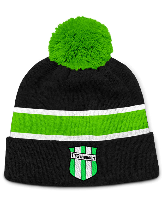 Bommelmütze Sticklogo