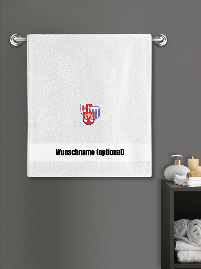 Badehandtuch Team Sticklogo