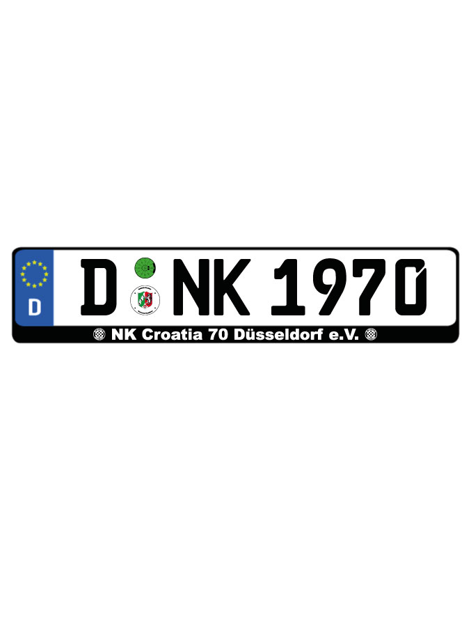 Kennzeichenhalter Kalden (2er Set)